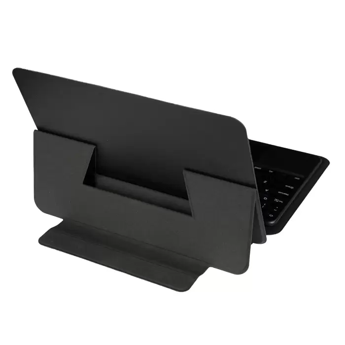 Samsung Galaxy Tab S9 Plus Lopard Border Keyboard Bluetooh Bağlantılı Standlı Klavyeli Tablet Kılıfı