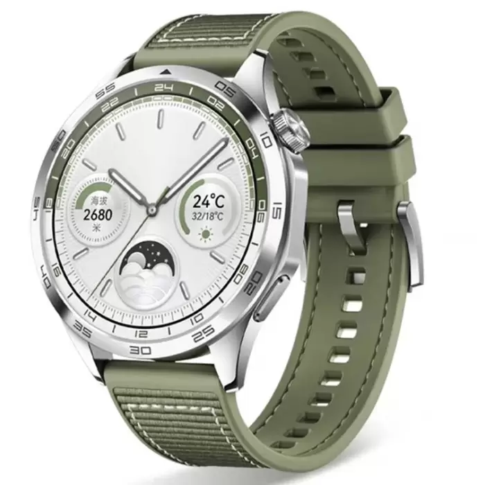 Samsung Galaxy Watch 46mm Lopard KRD-102 22mm Silikon Kordon
