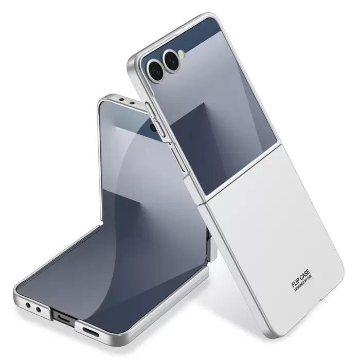 Samsung Galaxy Z Flip 7 Kılıf Lopard Sert Kıpta Kapak