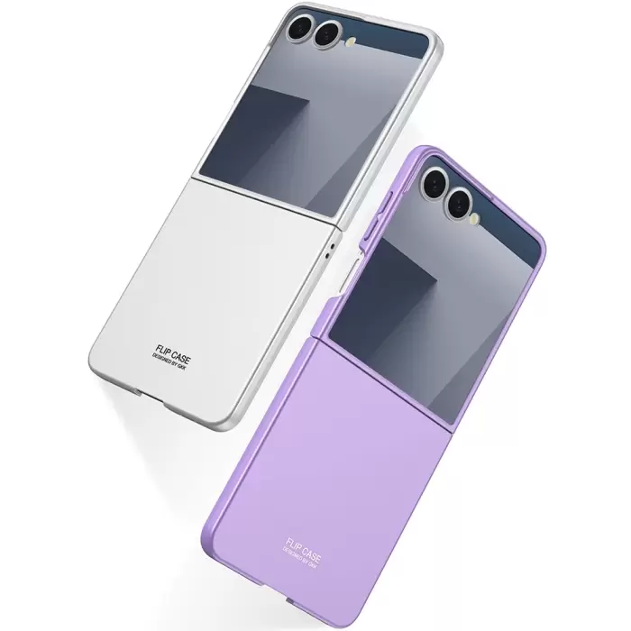 Samsung Galaxy Z Flip 7 Kılıf Lopard Sert Kıpta Kapak