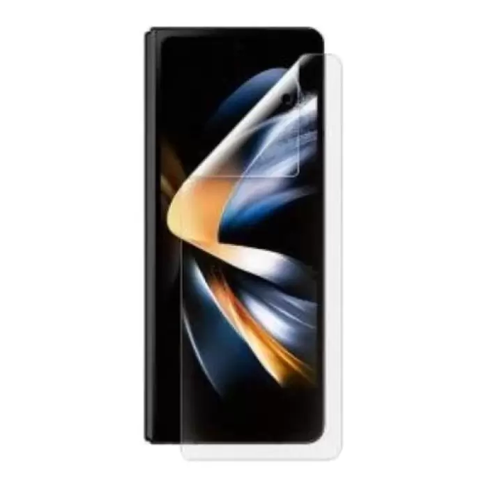 Samsung Galaxy Z Fold 4 Ekran Koruyucu Micro Temperli Kırılmaz Cam Kısa Ince Esnek Nano