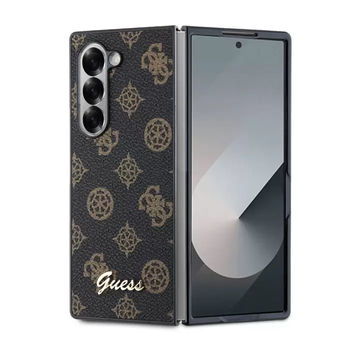 Samsung Galaxy Z Fold 6 Kılıf Guess Lisanslı Peony Script Kapak