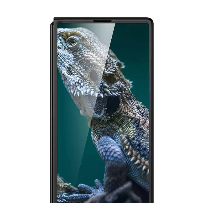 Samsung Galaxy Z Fold 6 Kılıf  Full Camlı Kıpta Kapak