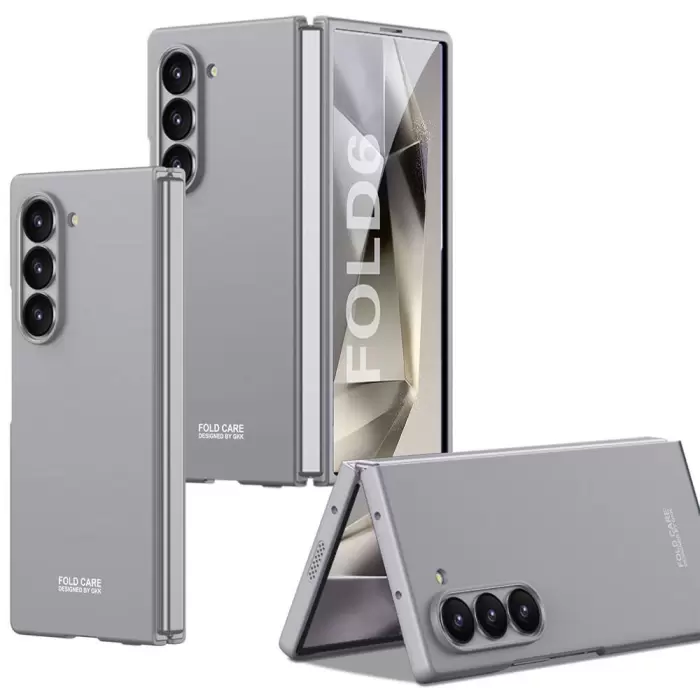 Samsung Galaxy Z Fold 6 Kılıf Sert Kıpta Isıya Duyarlı Kapak