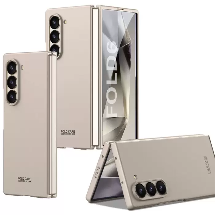 Samsung Galaxy Z Fold 6 Kılıf Sert Kıpta Isıya Duyarlı Kapak