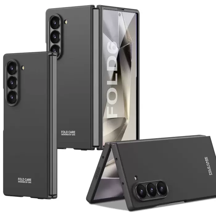 Samsung Galaxy Z Fold 6 Kılıf Sert Kıpta Isıya Duyarlı Kapak