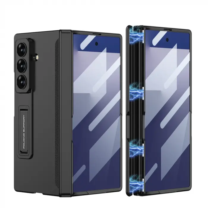 Samsung Galaxy Z Fold 7 Kılıf Lopard M-magnet Kılıf