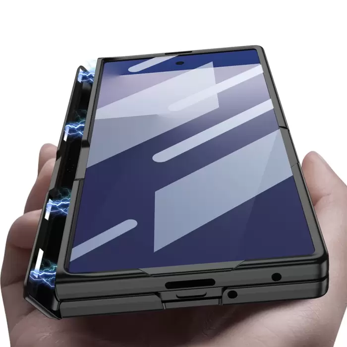 Samsung Galaxy Z Fold 7 Kılıf Lopard M-magnet Kılıf