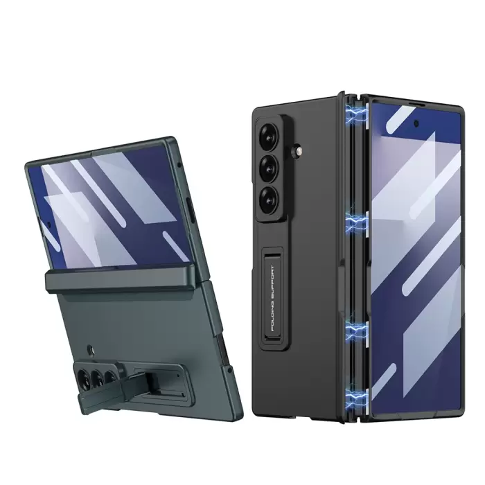 Samsung Galaxy Z Fold 7 Kılıf Lopard M-magnet Kılıf
