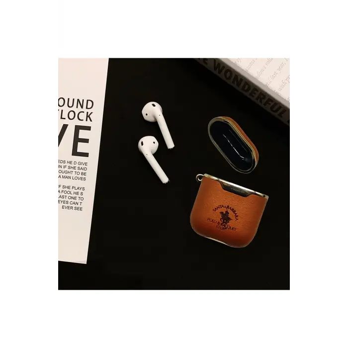 Santa Barbara Polo Racquet Club Airpods 2 (2.nesil) Amaury Kılıf - Kırmızı