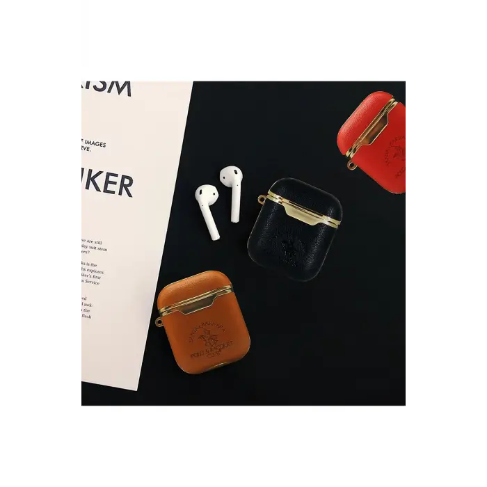 Santa Barbara Polo Racquet Club Airpods 2 (2.nesil) Amaury Kılıf - Siyah