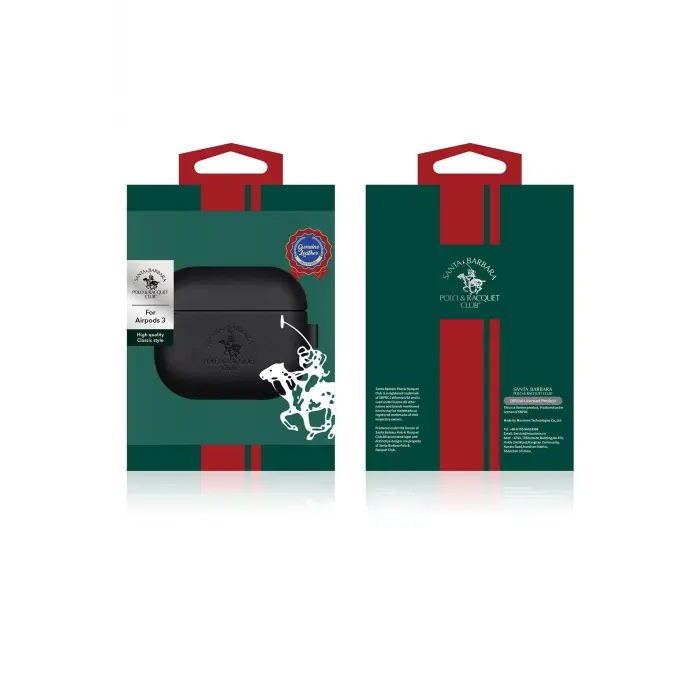 Santa Barbara Polo Racquet Club Airpods 3 (3.nesil) Orwell Kılıf - Mor