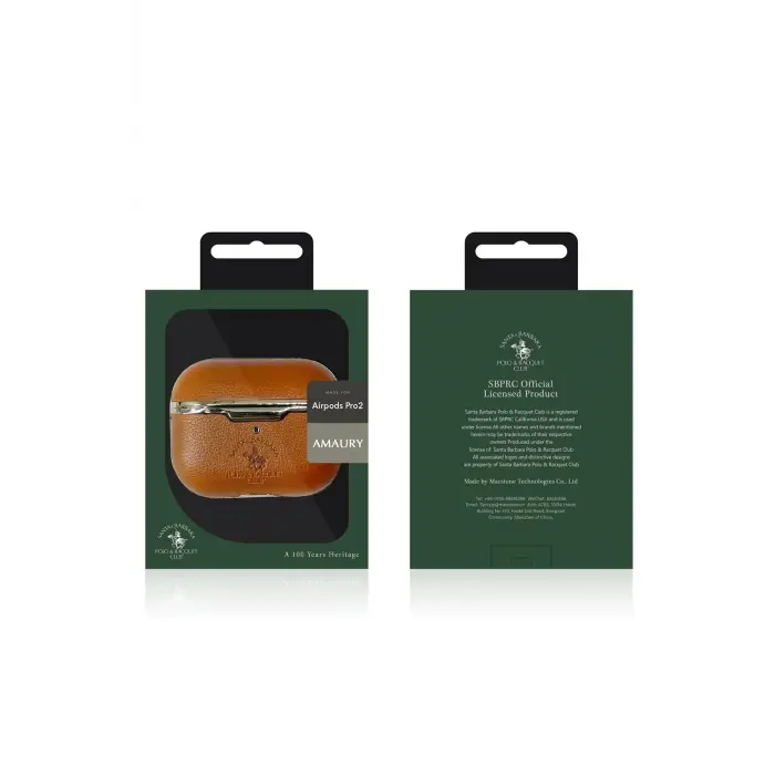 Santa Barbara Polo Racquet Club Airpods Pro (1.nesil) Amaury Kılıf - Kırmızı
