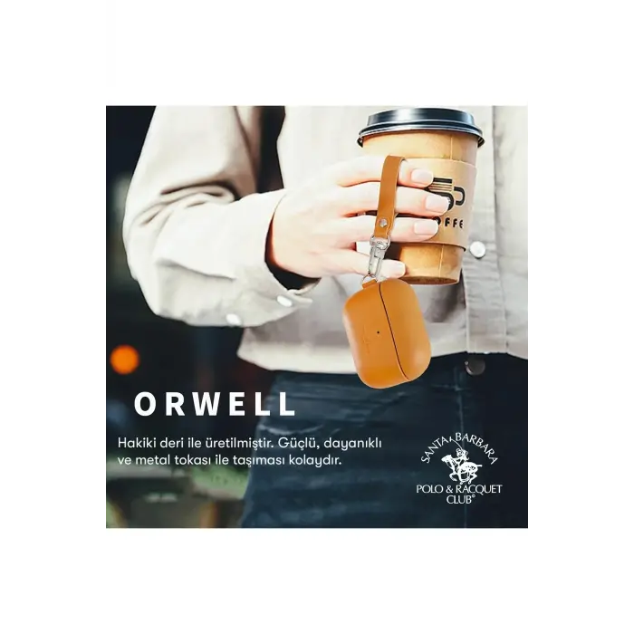 Santa Barbara Polo Racquet Club Airpods Pro (1.nesil) Orwell Kılıf - Siyah
