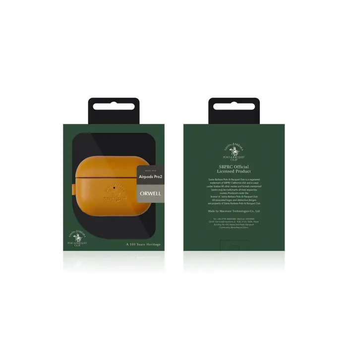 Santa Barbara Polo Racquet Club Airpods Pro 2 (2.nesil) Orwell Kılıf - Mor