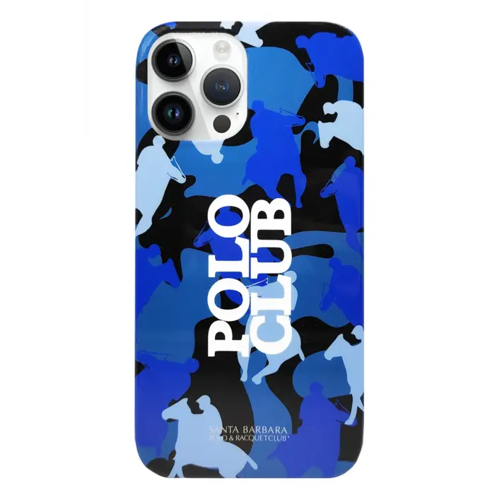 Santa Barbara Polo Racquet Club İphone 13 Pro Max Orson Kapak - Mavi