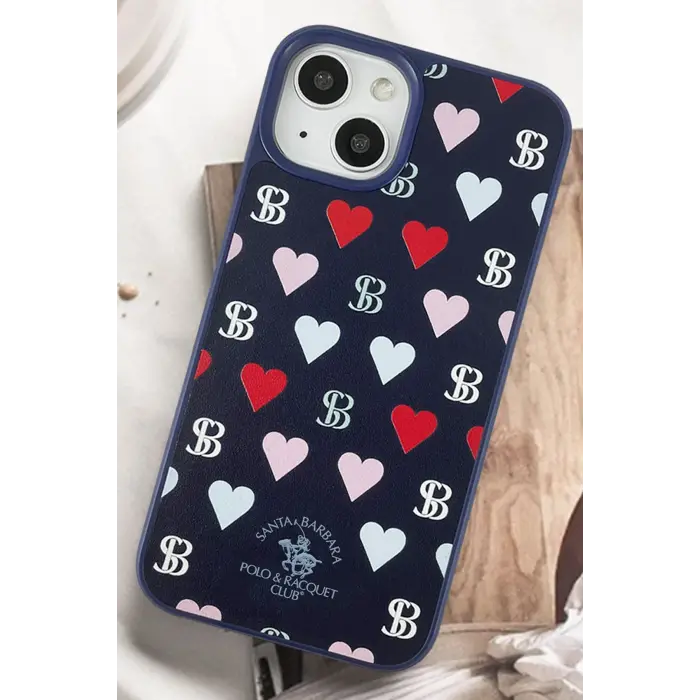 Santa Barbara Polo Racquet Club İphone 13 Pro Max Prudence Deri Kapak - Beyaz