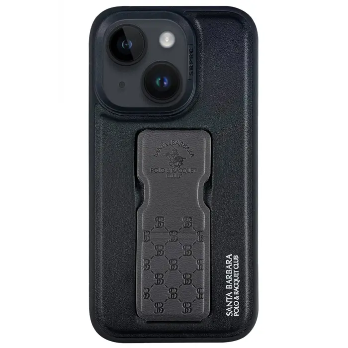 Santa Barbara Polo Racquet Club İphone 14 Parker Stand Kapak - Gri