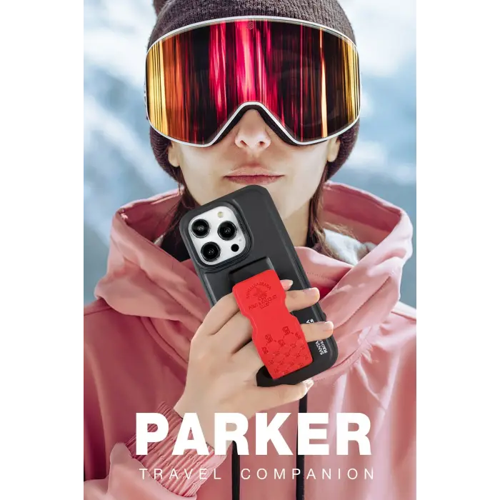 Santa Barbara Polo Racquet Club İphone 14 Parker Stand Kapak - Mor