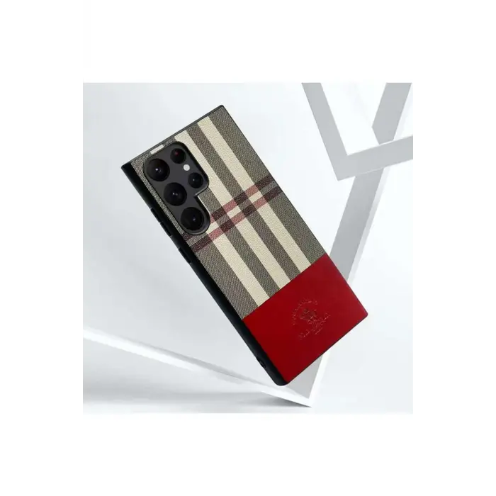 Santa Barbara Polo Racquet Club Samsung Galaxy S23 Plaid Kapak - Siyah