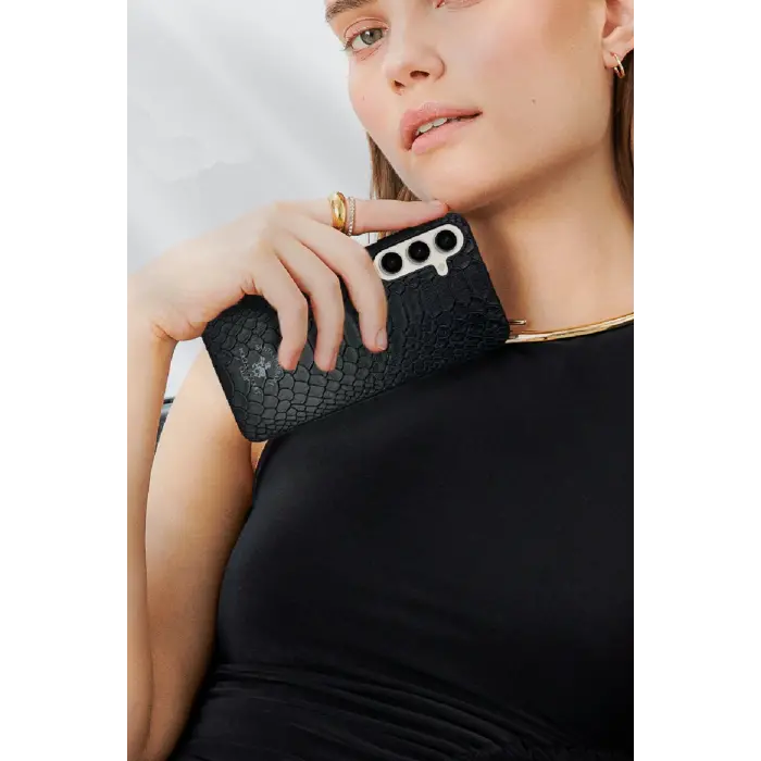 Santa Barbara Polo Racquet Club Samsung Galaxy S24 Knight Deri Kapak - Kırmızı