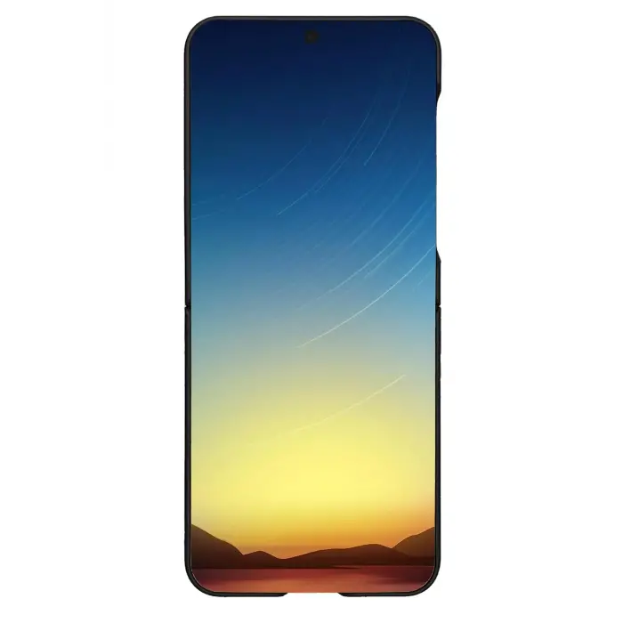 Santa Barbara Polo Racquet Club Samsung Galaxy Z Flip 5 Hazel Karbon Kapak - Siyah