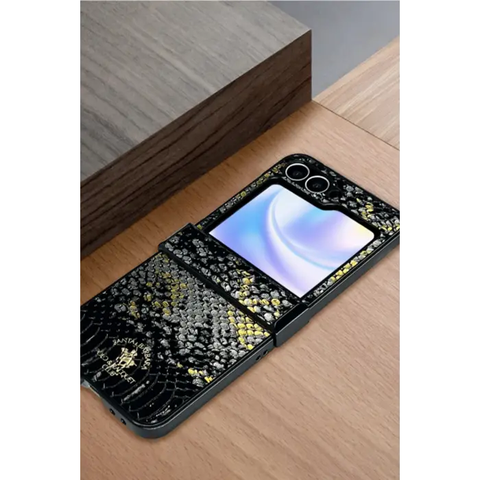 Santa Barbara Polo Racquet Club Samsung Galaxy Z Flip 6 Sagar Magsafe Kapak - Siyah