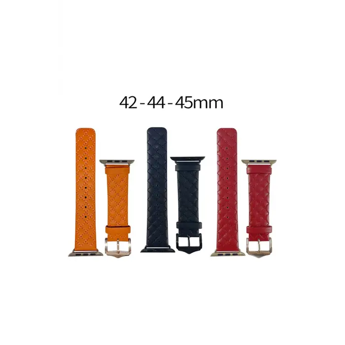 Santa Barbara Polo Racquet Club Watch 44mm Brendan Deri Kordon - Kırmızı