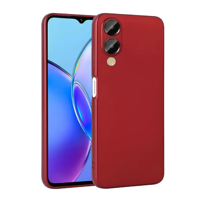 Vivo Y17S Kılıf Lopard Klasik Mat Renkli Yumuşak Premier Silikon Kılıf