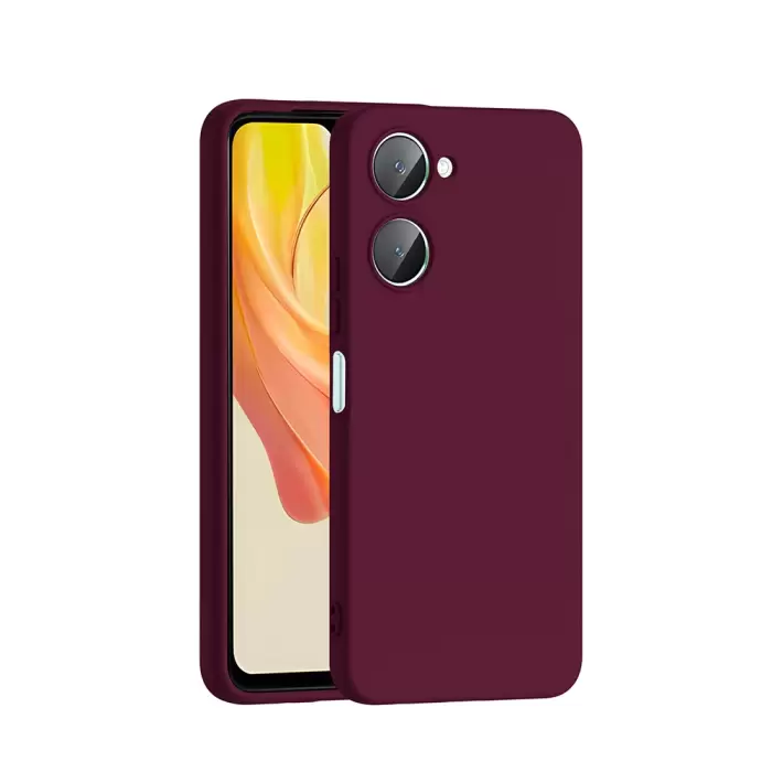 Vivo Y18 Kılıf Lopard Içi Kadife Lansman Yumuşak Mara Silikon Kapak
