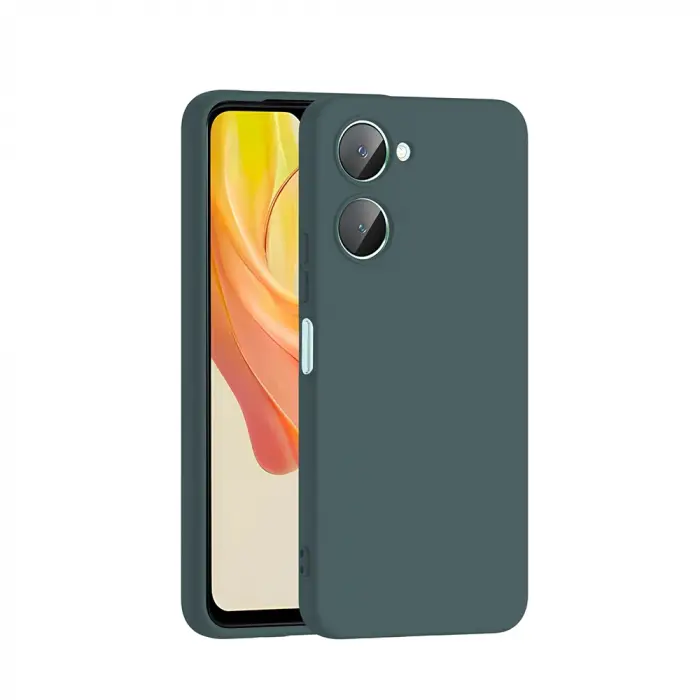 Vivo Y18 Kılıf Lopard Içi Kadife Lansman Yumuşak Mara Silikon Kapak