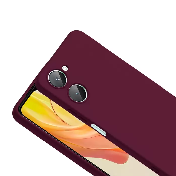 Vivo Y18 Kılıf Lopard Içi Kadife Lansman Yumuşak Mara Silikon Kapak
