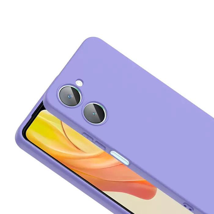 Vivo Y18 Kılıf Lopard Içi Kadife Lansman Yumuşak Mara Silikon Kapak