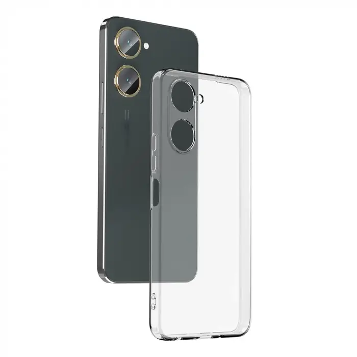 Vivo Y18 Kılıf Lopard Kamera Korumalı Renksiz Şeffaf Esnek Silikon Kapak Süper