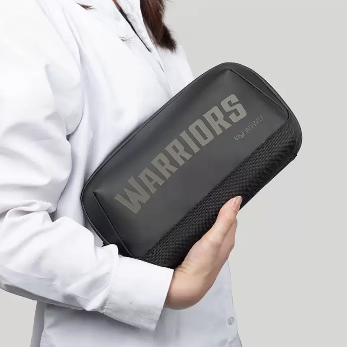 Wiwu Warriors Tech Pouch X Pro Dupont Cordura 1000d Naylon Kumaş Macbook Aksesuar Çantası