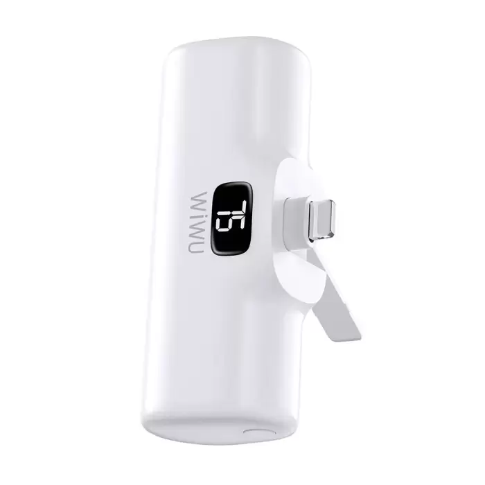 Wiwu Wi-p017 Capsule Series 2in1 Mini Taşınabilir Standlı Lightning Powerbank 5000mah