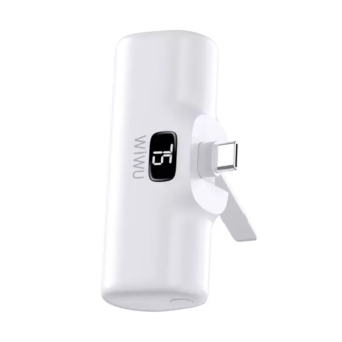 Wiwu Wi-p017 Capsule Series 2in1 Mini Taşınabilir Standlı Type-c Powerbank 5000mah