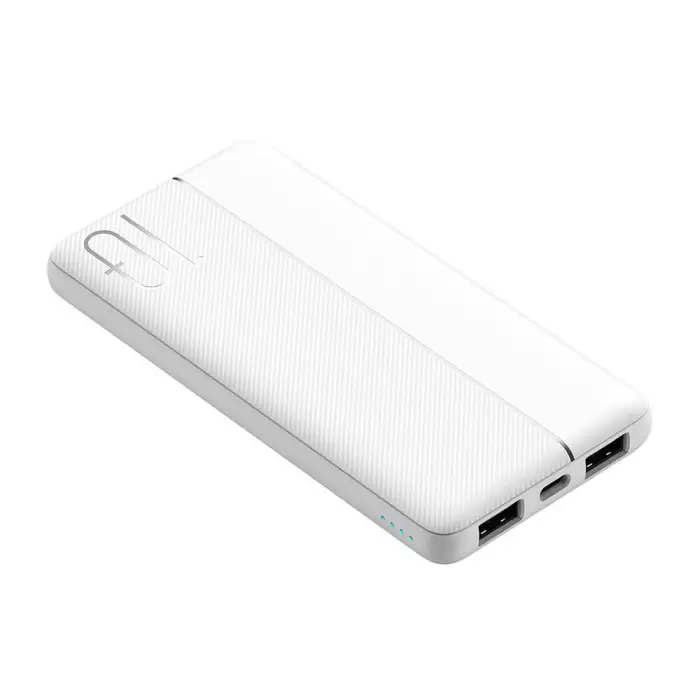 Wiwu Wi-p032 Dual Usb-a Ve Type-c Pd Led Işık Göstergeli Taşınabilir Powerbank 10000mah