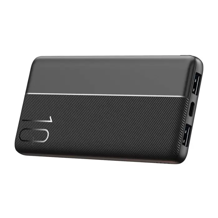 Wiwu Wi-p032 Dual Usb-a Ve Type-c Pd Led Işık Göstergeli Taşınabilir Powerbank 10000mah