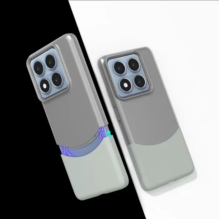 Xiaomi 14t Kılıf Mıknatıslı Lopard Duble Kapak