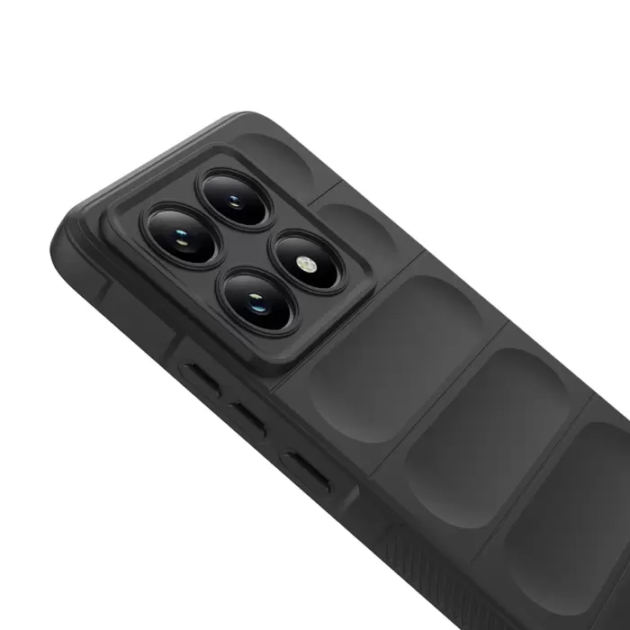 Xiaomi 14t Pro Kılıf Esnek Tpu Oyuklu Arka Yüzey Tasarımlı Lopard Etnik Silikon Kapak