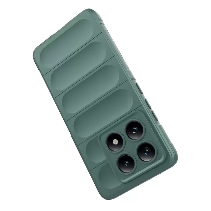 Xiaomi 14t Pro Kılıf Esnek Tpu Oyuklu Arka Yüzey Tasarımlı Lopard Etnik Silikon Kapak
