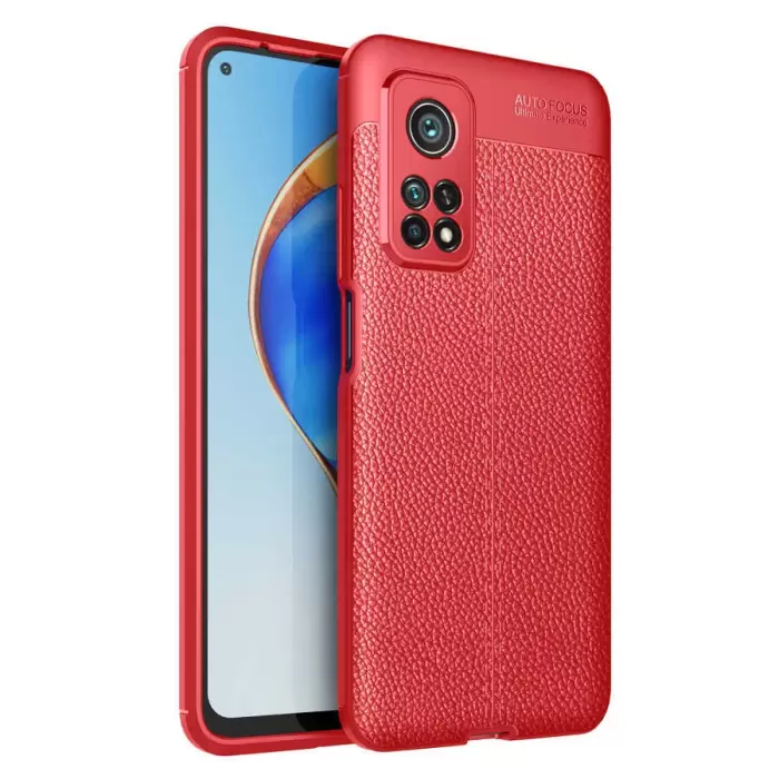 Xiaomi Mi 10T 5G Kılıf Lopard Kamera Korumalı Deri Orjinal Görünümlü Kapak Niss