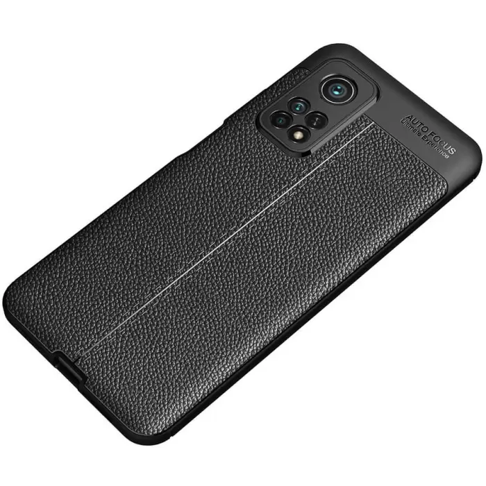 Xiaomi Mi 10T 5G Kılıf Lopard Kamera Korumalı Deri Orjinal Görünümlü Kapak Niss