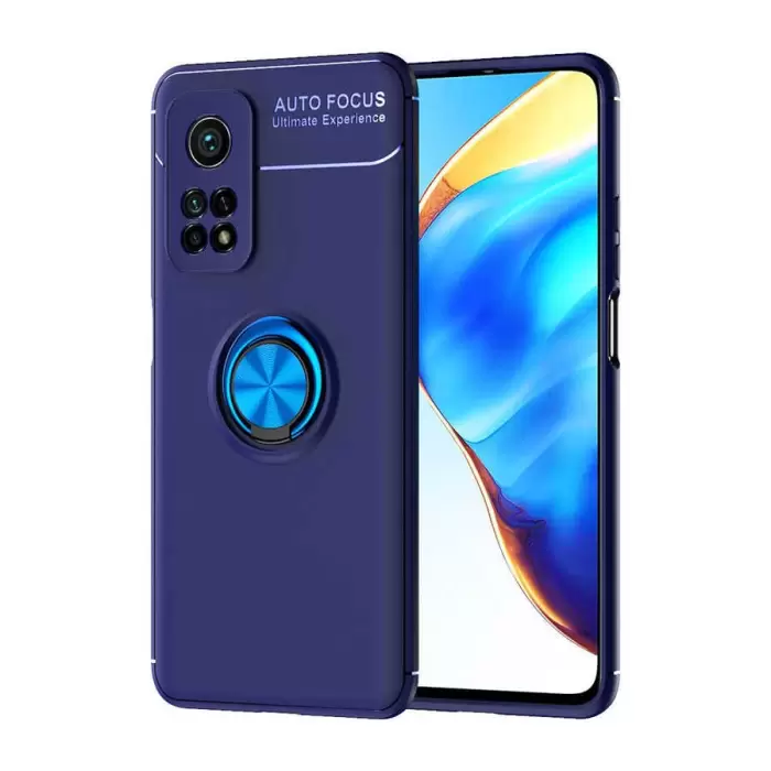 Xiaomi Mi 10T 5G Kılıf Lopard Kamera Korumalı Yüzüklü Standlı Koruyucu Orjinal Kalite Ravel