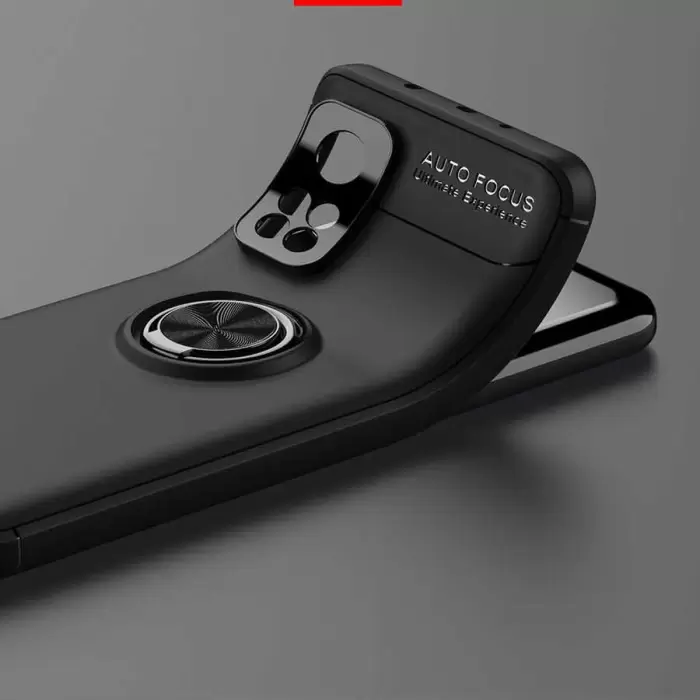 Xiaomi Mi 10T 5G Kılıf Lopard Kamera Korumalı Yüzüklü Standlı Koruyucu Orjinal Kalite Ravel