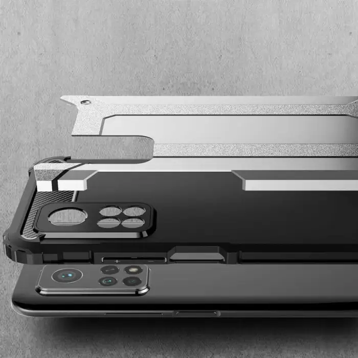 Xiaomi Mi 10T 5G Kılıf Lopard Orijinal Katman Köşe Koruma Crash Silikon Tank Kapak