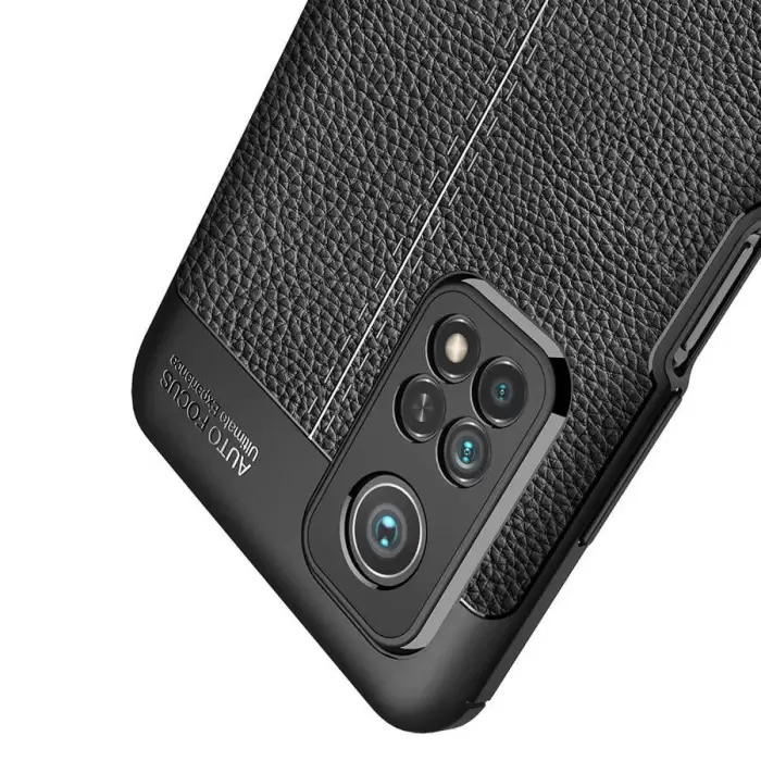 Xiaomi Mi 10T Pro 5G Kılıf Lopard Kamera Korumalı Deri Orjinal Görünümlü Kapak Niss