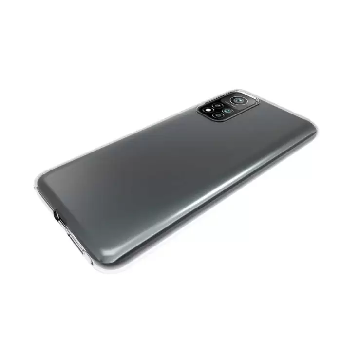 Xiaomi Mi 10T Pro 5G Kılıf Lopard Kamera Korumalı Renksiz Şeffaf Esnek Silikon Kapak Süper
