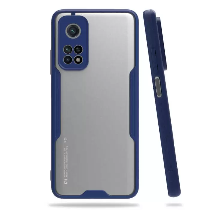 Xiaomi Mi 10T Pro 5G Kılıf Parfe Silikon Kapak Kamera Korumalı Kılıf Ultra Ince Buzlu Mat Renkli